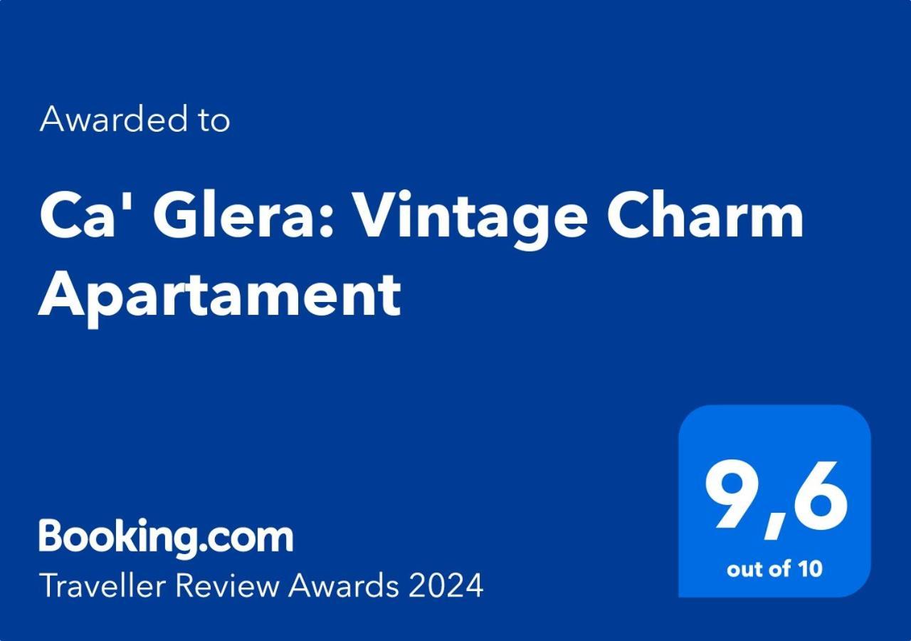 Ca Glera - Vintage Design Apartment Revine Lago Extérieur photo